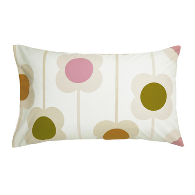 Textured Flower Standard P/Case Pair