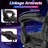 Ergonomic Video Game Computer Chair with Headrest & Lumbar