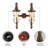 Jashauna Wrought Iron Wallchiere
