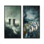 «Stormy Pasture Of Sheep III», art mural 2 pièces-21064403-21064404-21064410