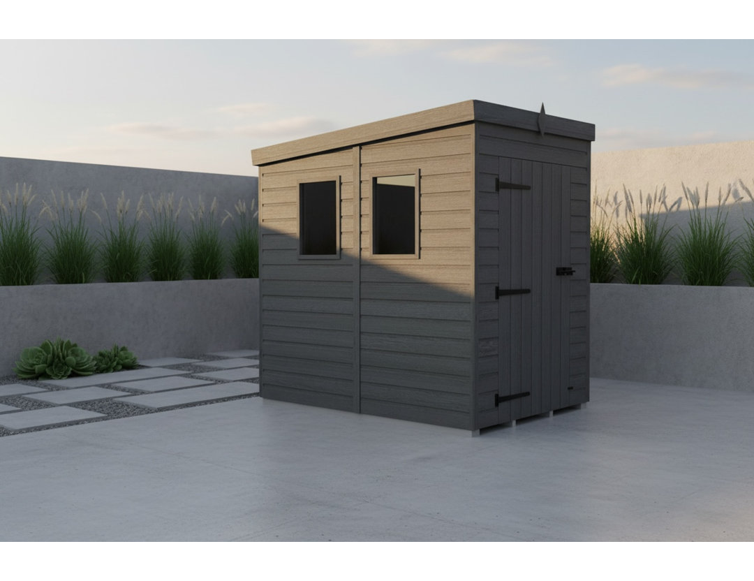 5x9 Pent Composite Shed