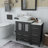 Ravenna 36" Freestanding Single Sink Bathroom Vanity with Engineered Marble Top and Matching Mirror-23188977