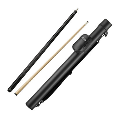 Wrapped Cue and Casemaster Q-Vault Supreme Cue Case