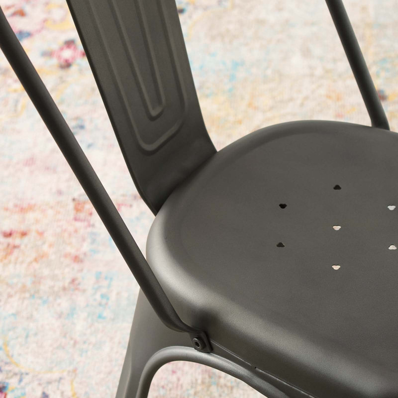 Chaise bistro Promenade par Modway, Bronze industriel