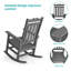 Chaise Adirondack à bascule HiPS-924148301