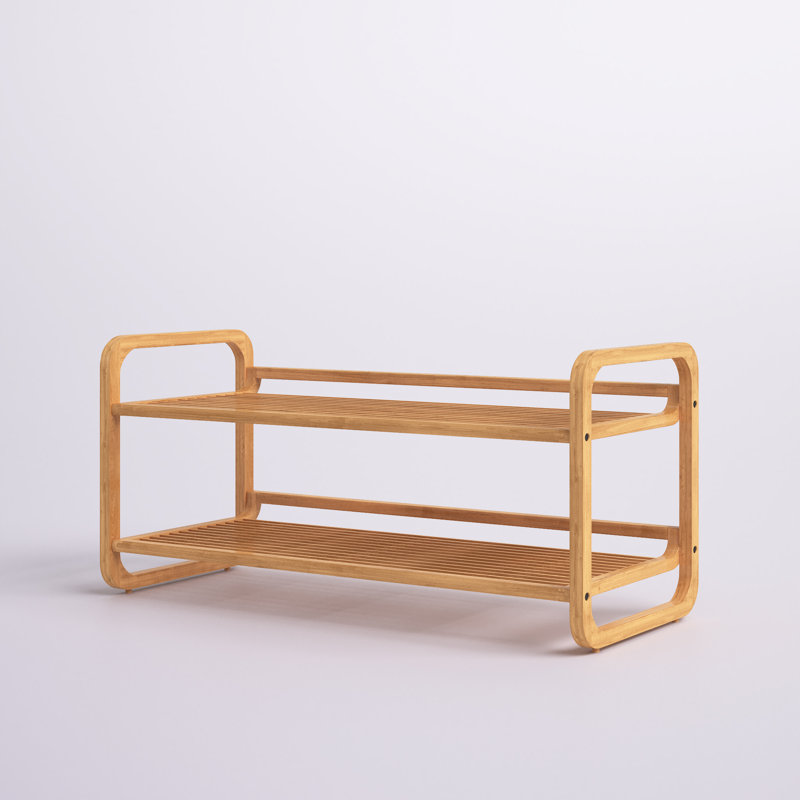 8 Pair Stackable Shoe Rack