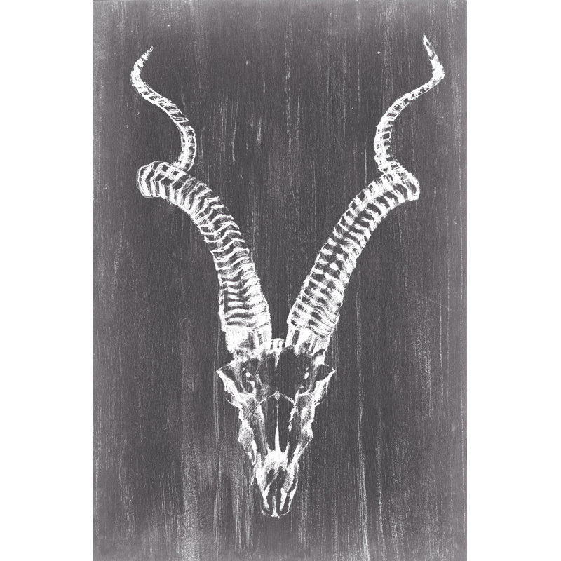 Elongated Mount I by Ethan Harper - Painting on Canvas, 30cm H x 20cm W, Wrapped Canvas