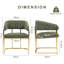 Upholstered Metal Armchair-792897555