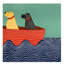 Friendship 2a by Stephen Huneck - Wrapped Canvas Print-42158194