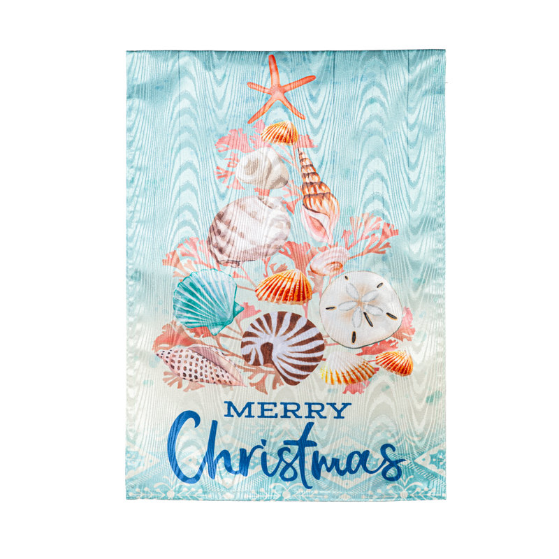 Drapeau de jardin en polyester 18 x 13 po Jaymee