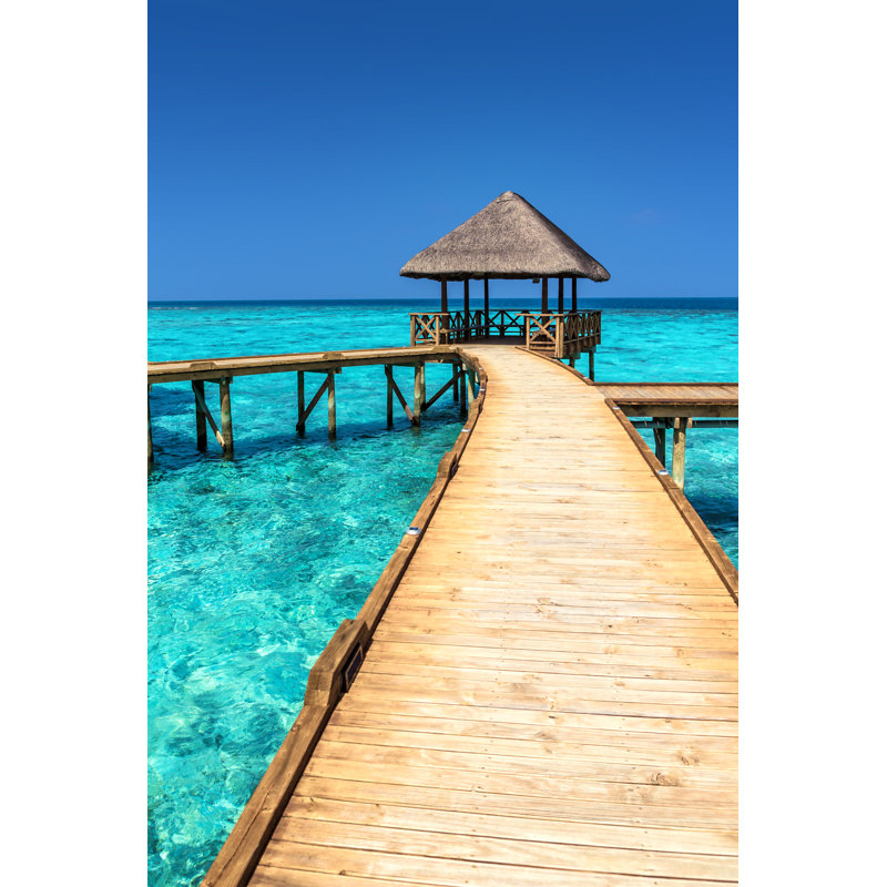 Tropical Resort by BestForBest - Wrapped Canvas Print, 46cm H x 30cm W
