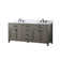 Ajiya 72" Double Bathroom Vanity Set
