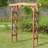 Lachezar 60.43'' W x 20.87'' D Solid Wood Arbor in Natural