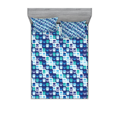 Ensemble de draps géométriques
