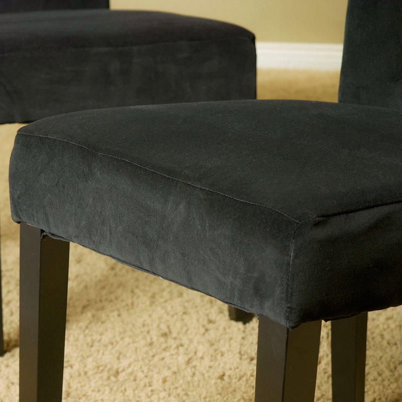 Chaise KD, Tissu noir