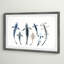 Saugatuck Shark Types II, reproduction encadrée-1751162815