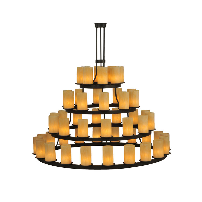 Rustic Lodge 52 - Light Chandelier