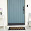 Plateau de tapis en caoutchouc antidérapant 24 po x 36 po Black Weave