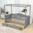Aerys Twin Size 2 Drawers Wooden Daybed-372137142