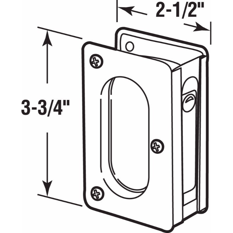 Quincaillerie de porte à passe-tringle Prime-Line