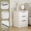 Tanishi 3 Drawer Bedside Chest Modern Bedroom Nightstand-1360506944