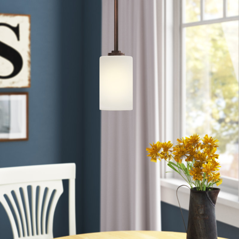 Alden 1 - Light Rubbed Bronze Single Pendant