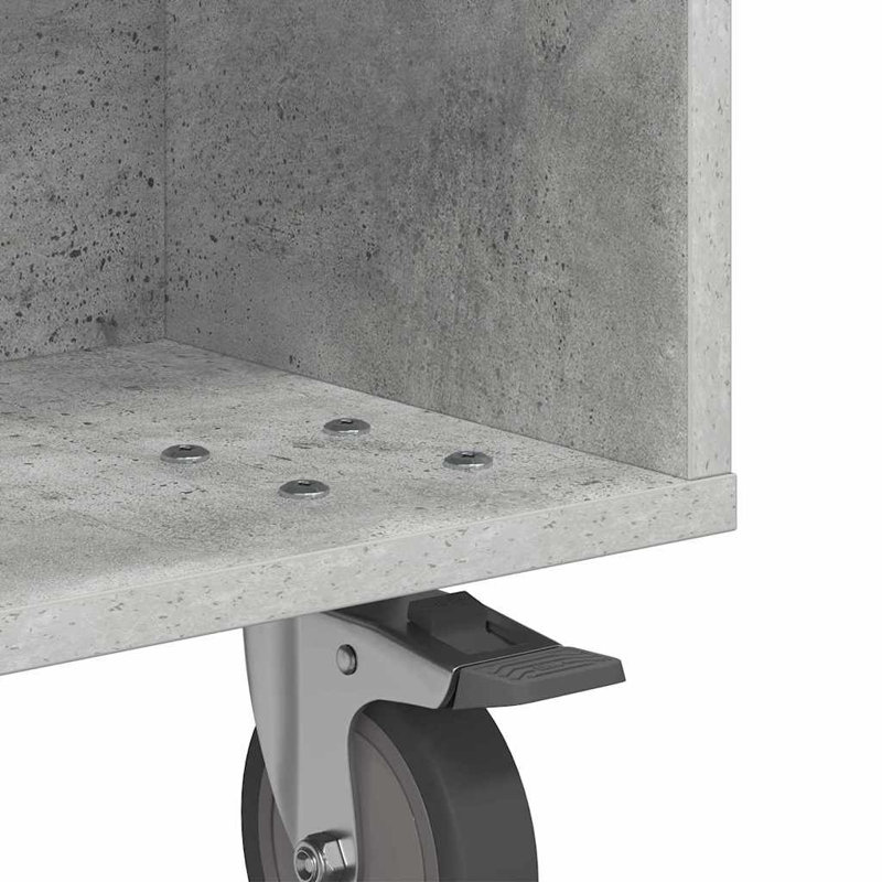 End Table, Concrete Grey