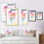 «Modern Gerbera Daisy Flower», reproduction d'art sur toile traditionnelle-801678836-801678824