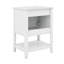 Meuble-lavabo 24 po avec lavabo, petit meuble-lavabo, meuble-lavabo simple avec 2 portes et 1 tablette ouverte-1756099714