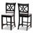 Esfira Upholstered Counter Stool with Solid Wood Frame-430874419