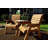 Tamura Solid Wood 2 - Person Conversation Set