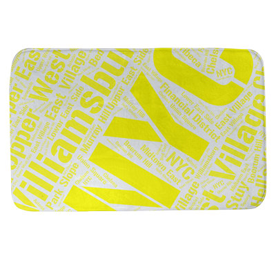 Fresno Memory Foam Non-Slip Bath Rug