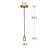 Norbert 1 - Light Pendant-231196256