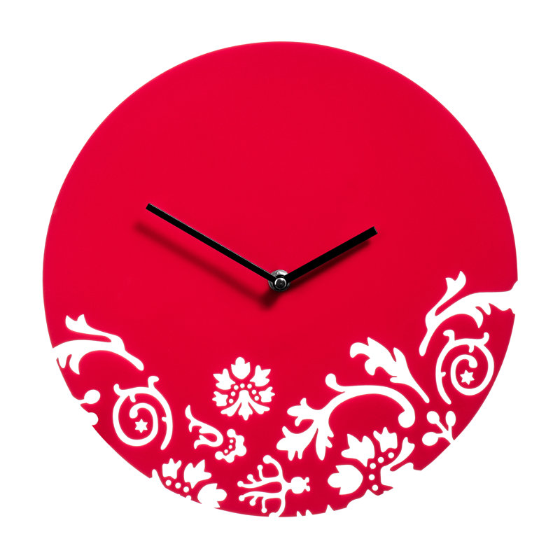 Wall Clock, Red