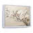 White Floater Framed