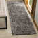 Tapis abstrait argent / brun