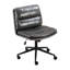 Chaise de bureau pivotante Blanca 360 - Gris, hauteur réglable, siège gris luxueux-121074462
