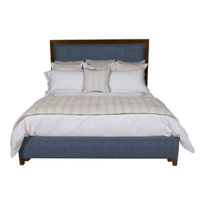 Louise/Lawrence King Upholstered Low Profile Panel Bed