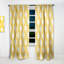 Abstrait rétro motif géométrique IV - panneau de rideau simple semi-transparent moderne Mid-Century-1078033491
