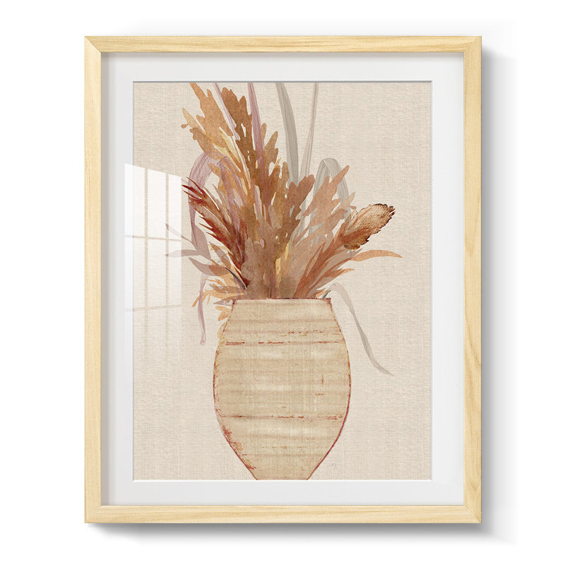 Meadow Grass II - impression encadrée, Naturel, H 28,5 po x l 20,5 po