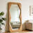 Rectangle Manufactured Wood Full Length Mirrors-129875154