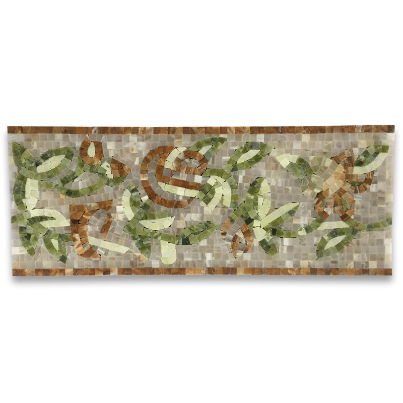 Carrelage mural en mosaïque 4 po x 4 po