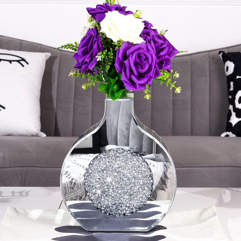 Vase de table en verre Cerrie