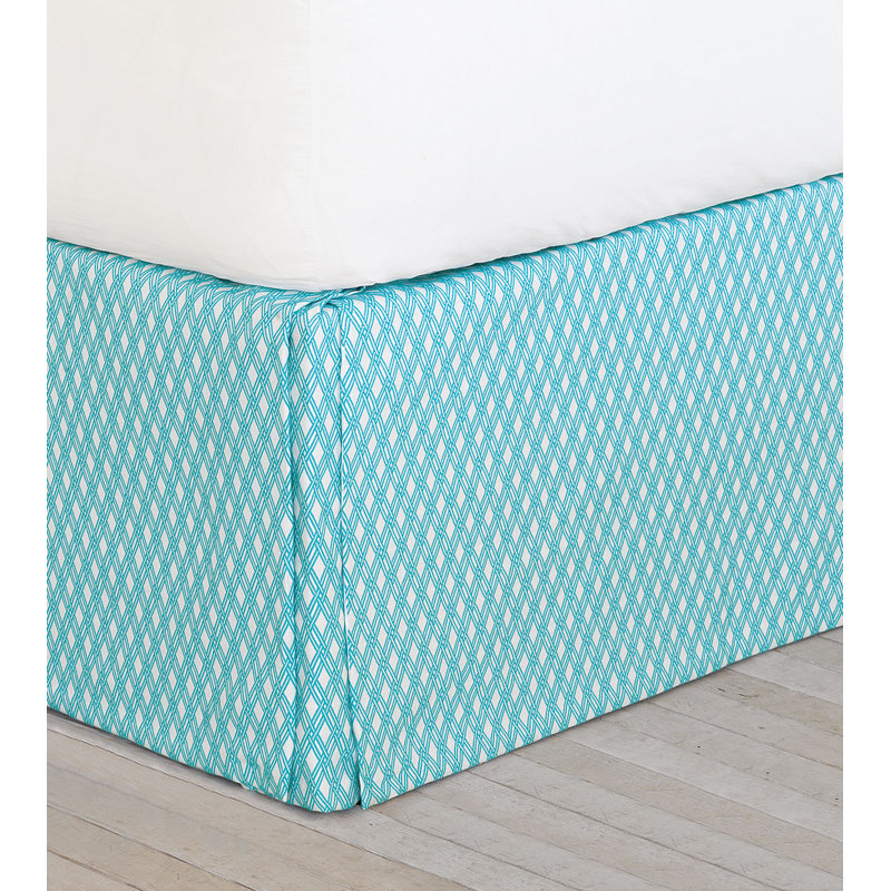 Maldive Linen Tailored Bed Skirt, King