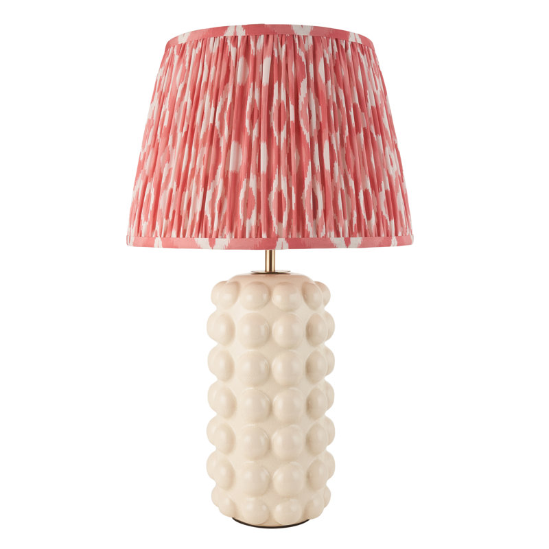 Bobble Table Lamp, Coral Pink