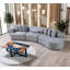 Canapé modulaire rembourré 3 pièces Leathie-94547209