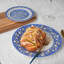 Assiette plate en porcelaine de Hanoukka 10,5 po