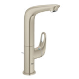 Eurostyle Single Hole Bathroom Faucet with Drain Assembly
