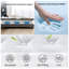 Matelas hybride pour lit simple 12 pouces avec ressorts ensachés individuels et mousse à mémoire de forme, certifié CertiPUR-US, housse tricotée blanche-101708263