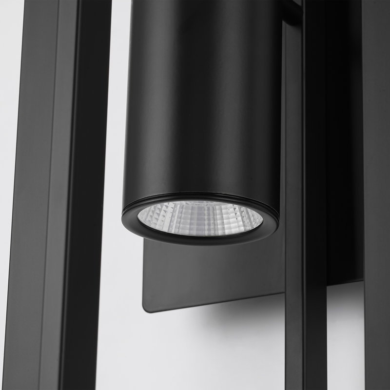 1-Light Dimmable LED Outdoor Wall Light